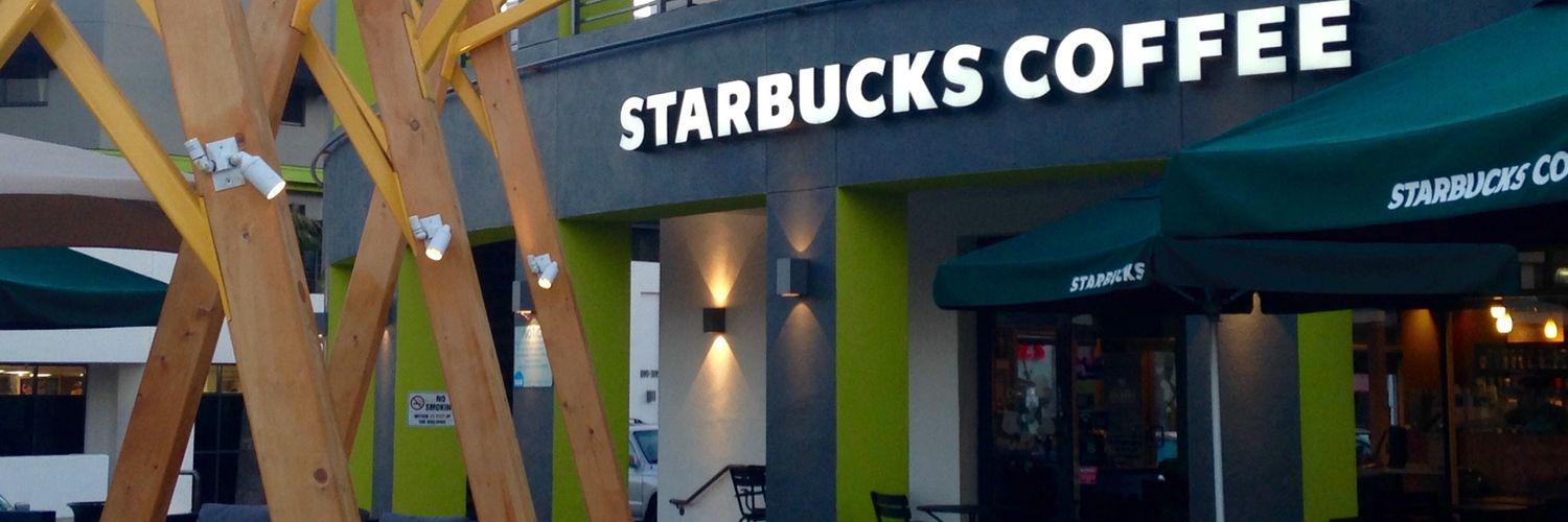 Starbucks The Hub banner