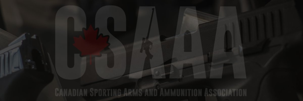 Canadian Sporting Arms and Ammunition Association's banner