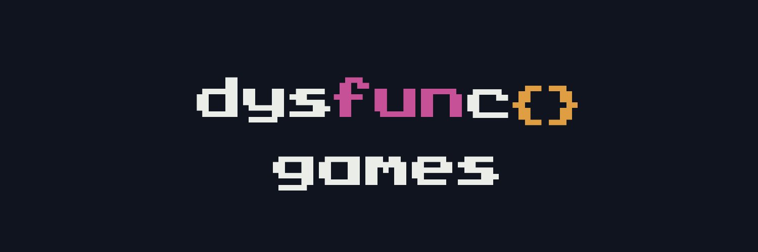 Dysfunc_Games's profile banner image