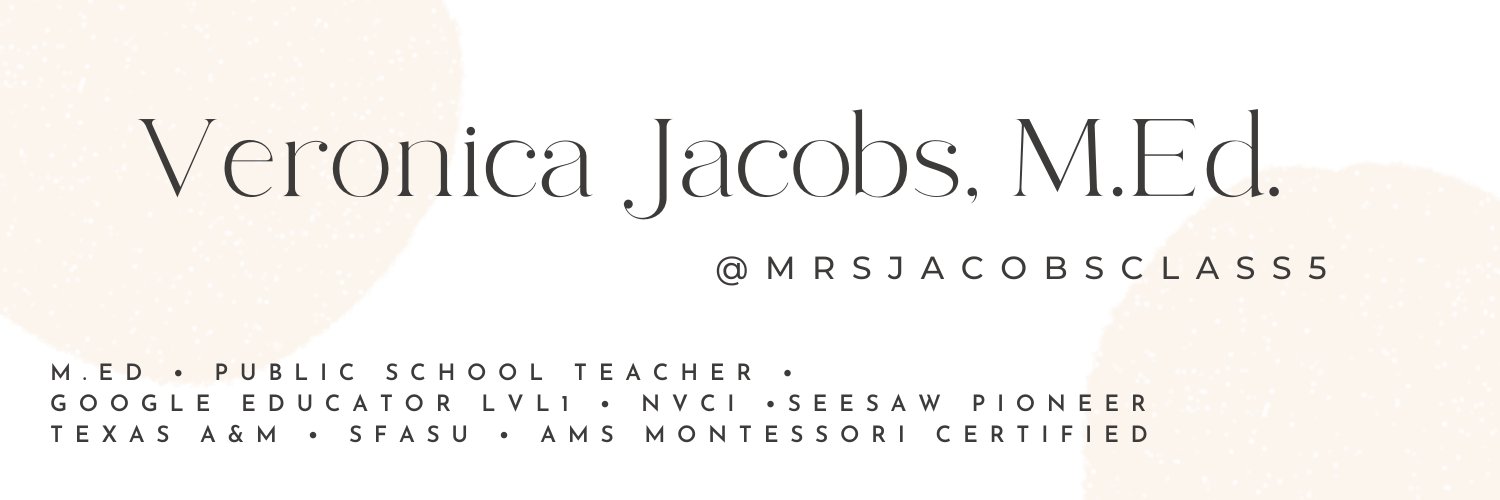 Veronica Jacobs banner