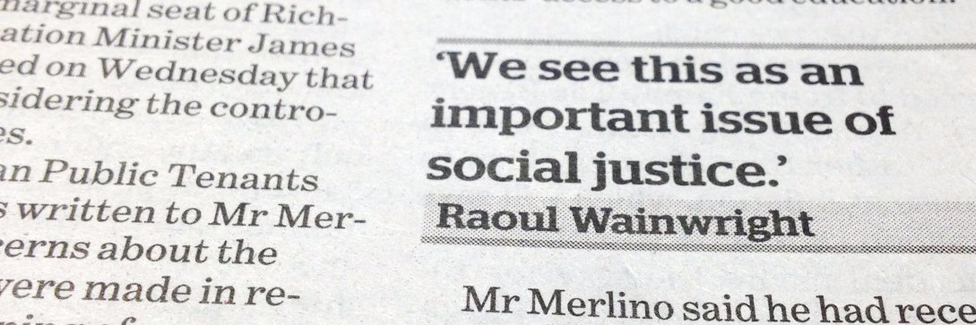 Raoul Wainwright banner