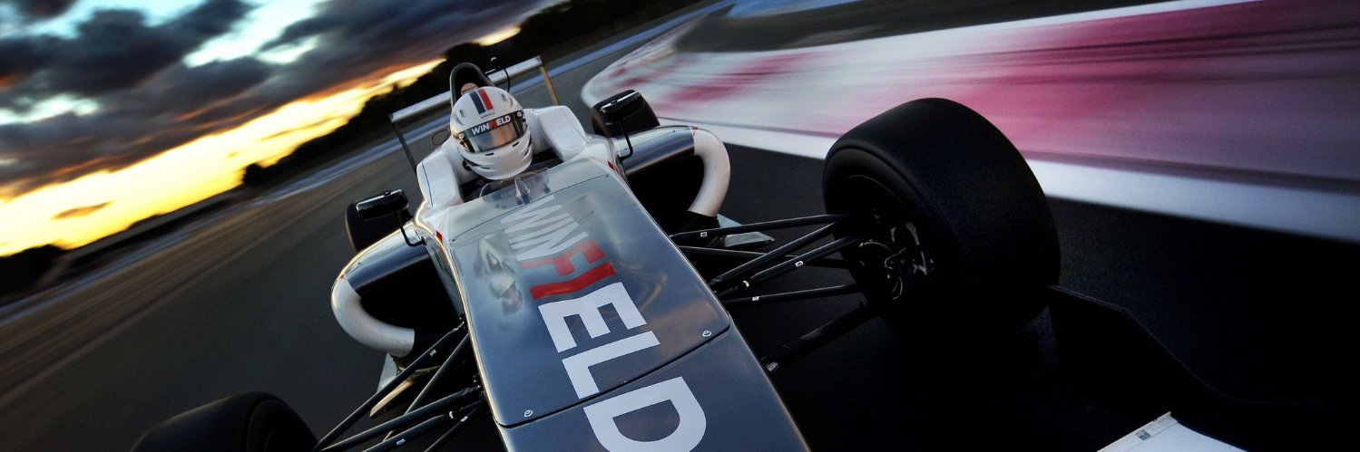 Winfield Racing School banner