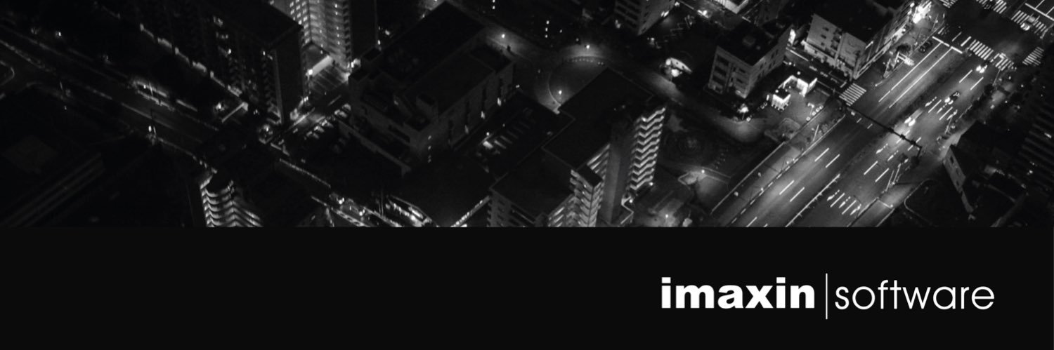 imaxin|software banner
