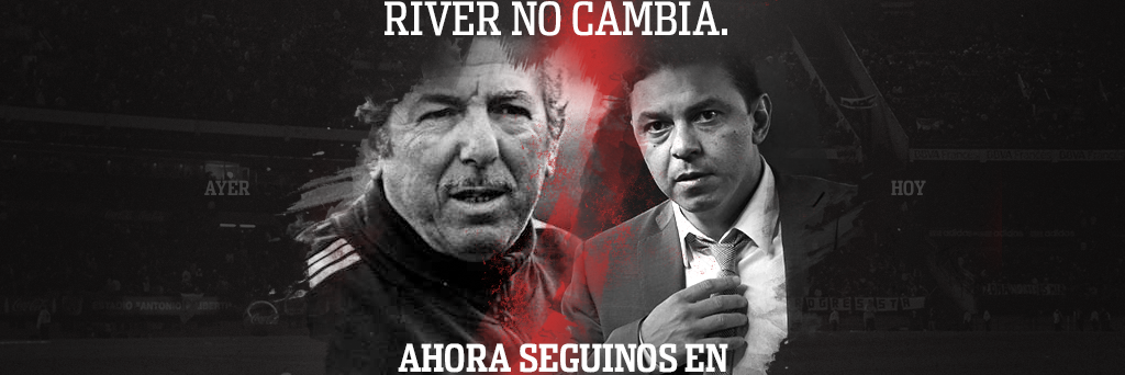 Ahora en @RiverLPM banner