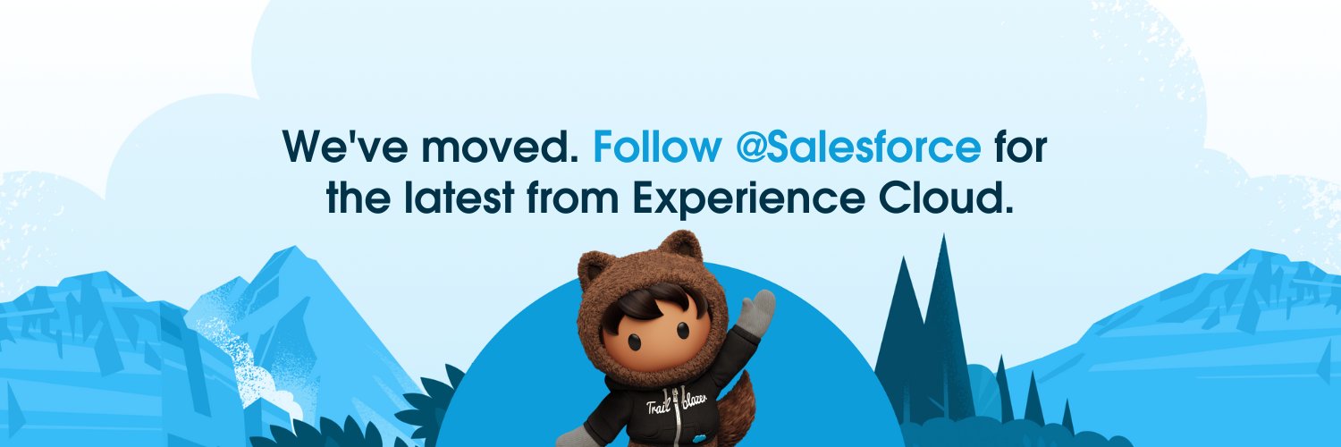 Experience Cloud banner