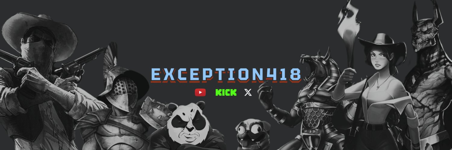 Exception418 banner