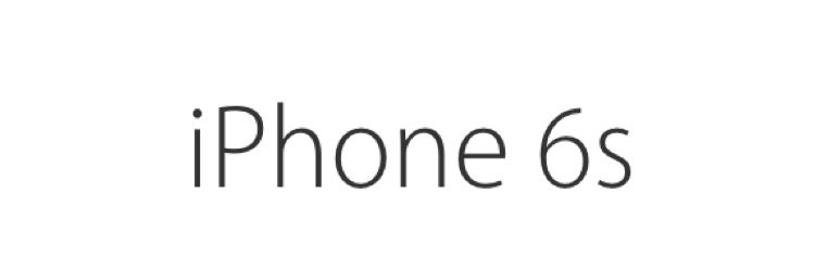 iPhone6S banner