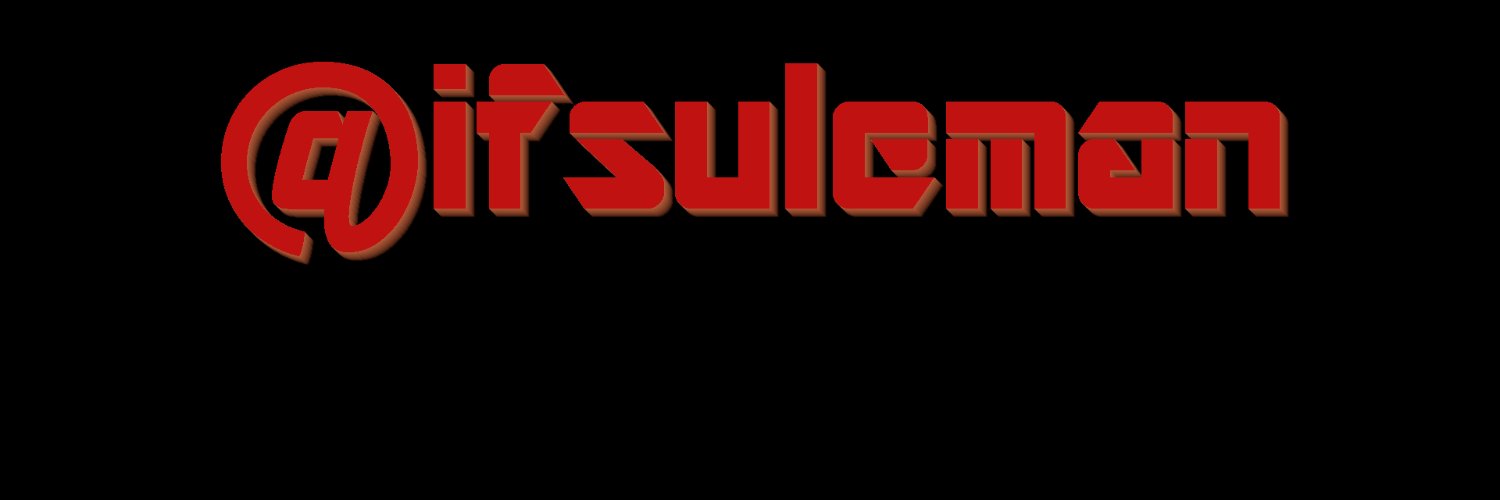 ifsuleman's profile banner image