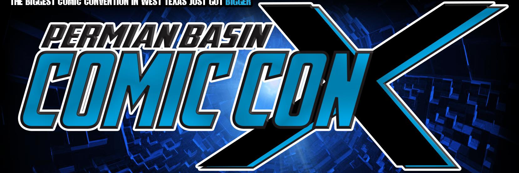 Permian Basin Comic Con banner