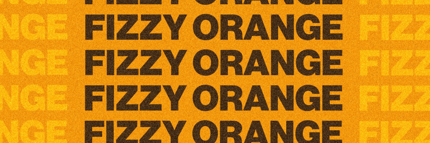 Fizzy Orange banner