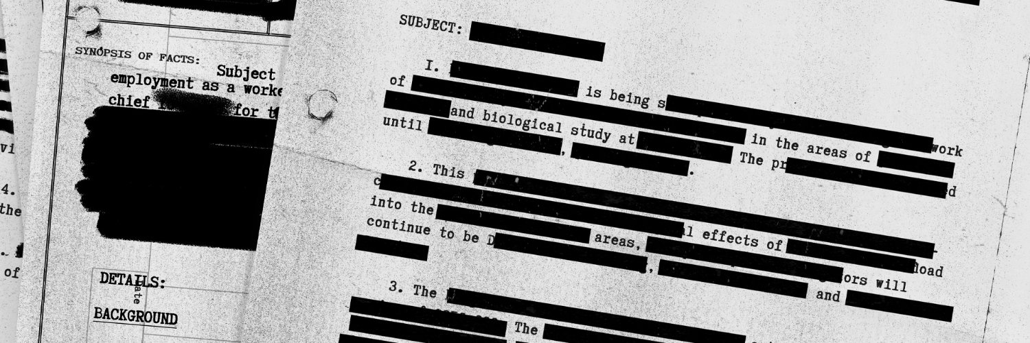 Unredacted.info's banner