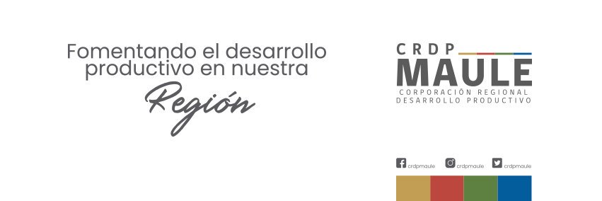 Corporación Regional Desarrollo Productivo Maule banner