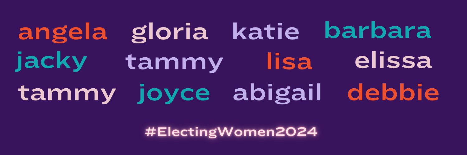 ElectingWomen's profile banner image