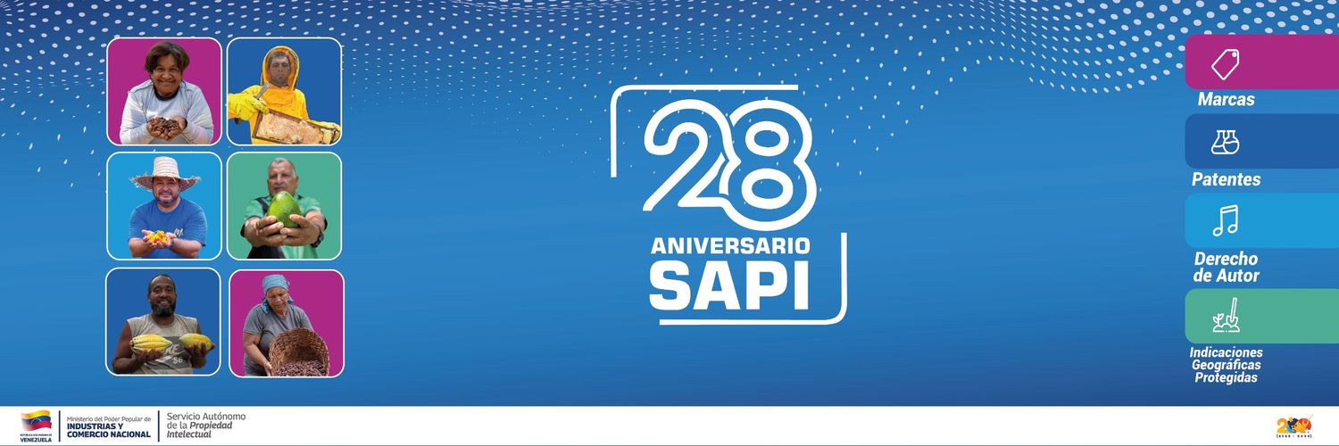 Servicio Autónomo de la Propiedad Intelectual banner