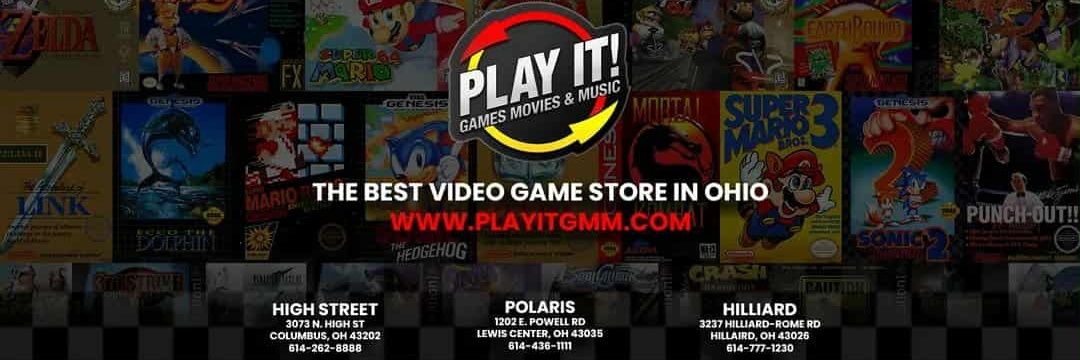 Play It! Games, Movies, & Music banner