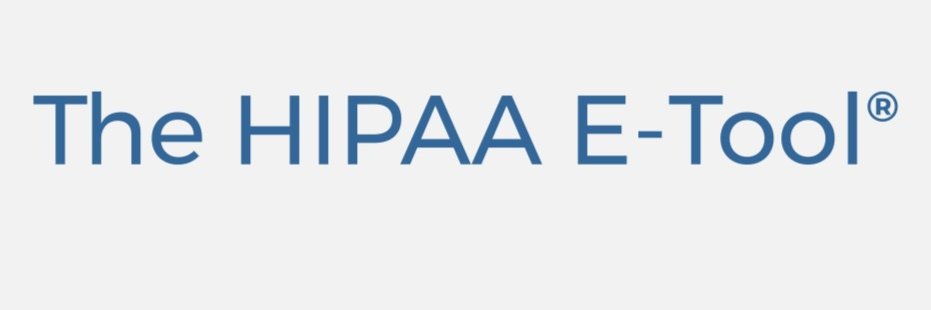 HIPAA E-Tool banner