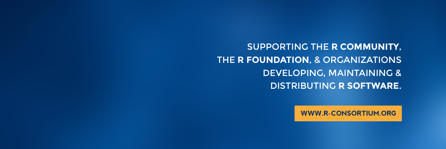 R Consortium banner
