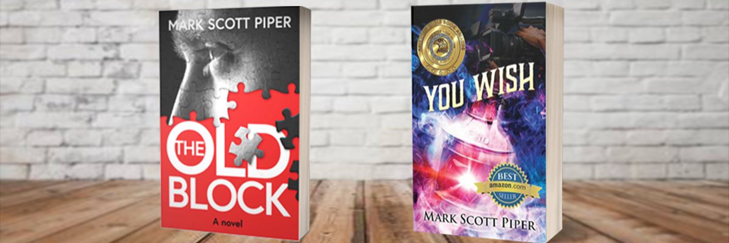 Mark Scott Piper, Award-Winning Author Profile Banner
