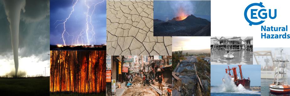 EGU Natural Hazards - NH's banner