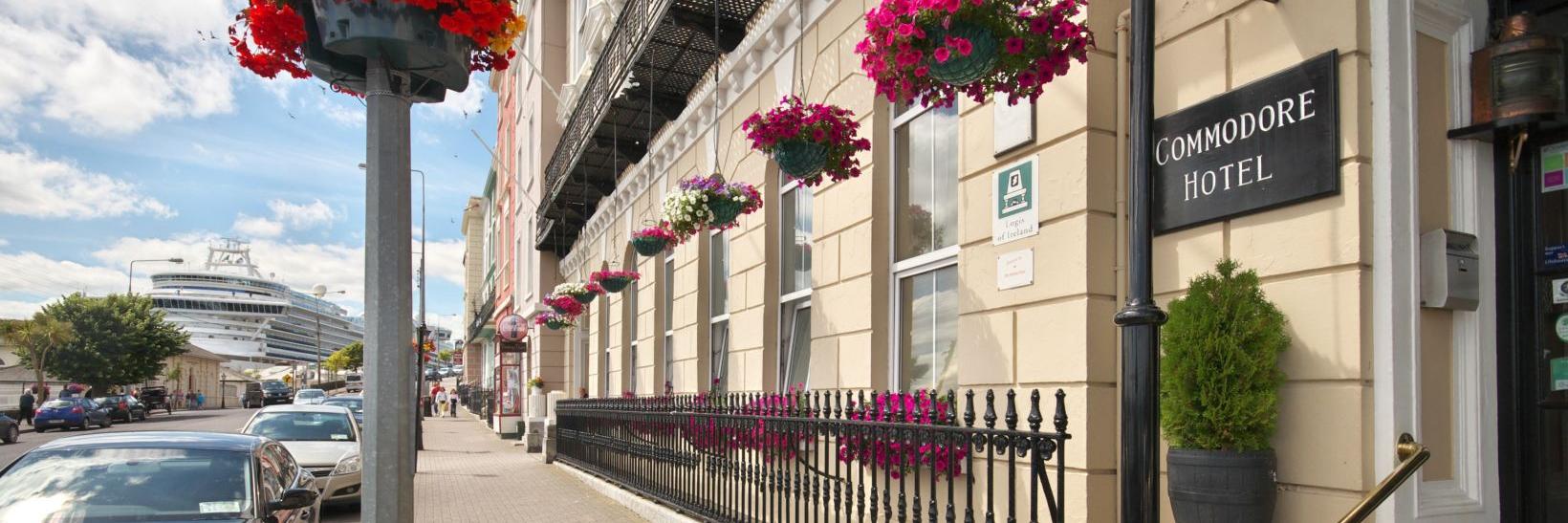 Commodore Hotel Cobh banner