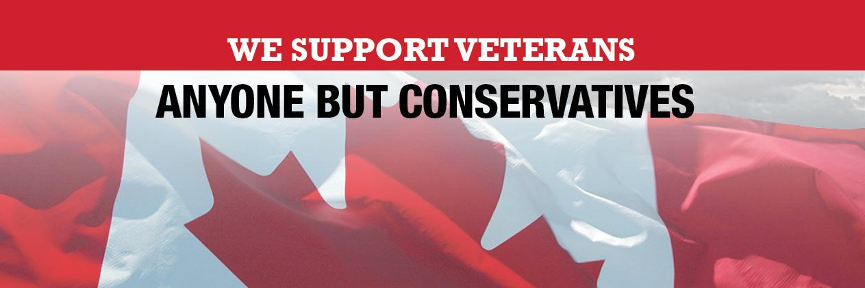 Canadian Veterans ABC (Anyone But Conservatives)'s banner