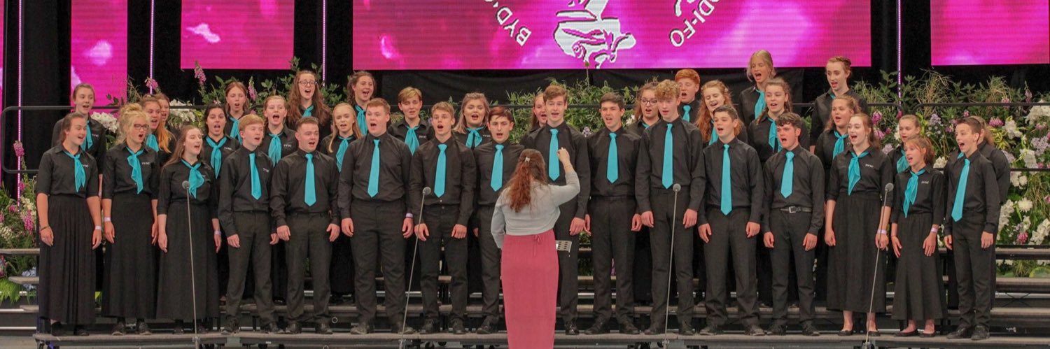 Tees Valley Youth Choir (TVYC) banner