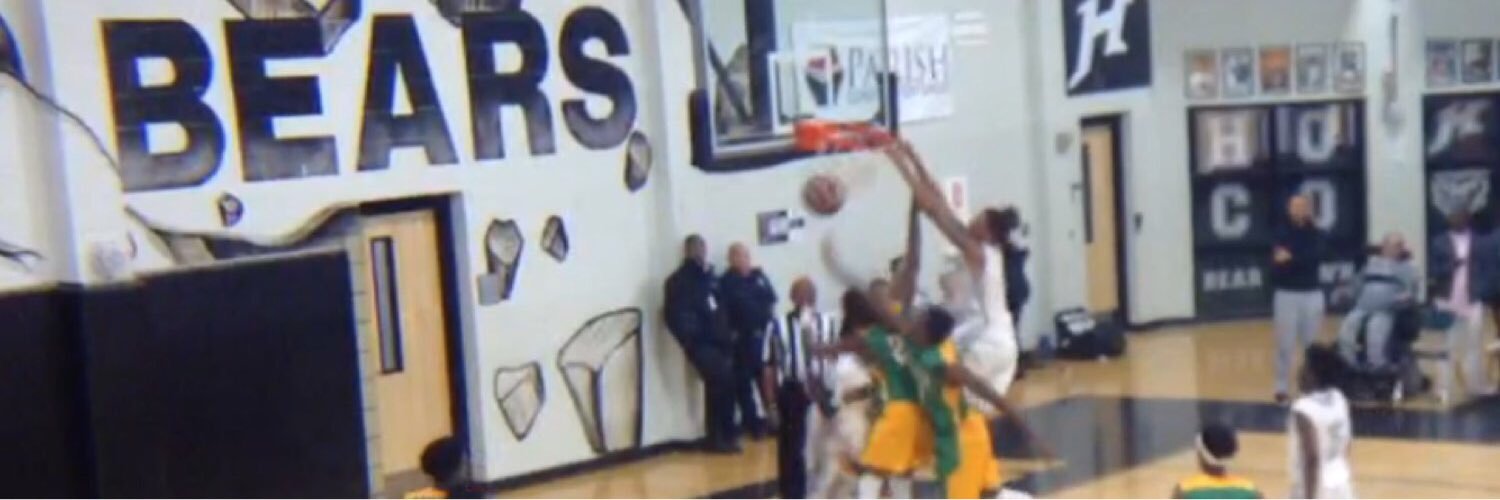 HOCO Basketball banner