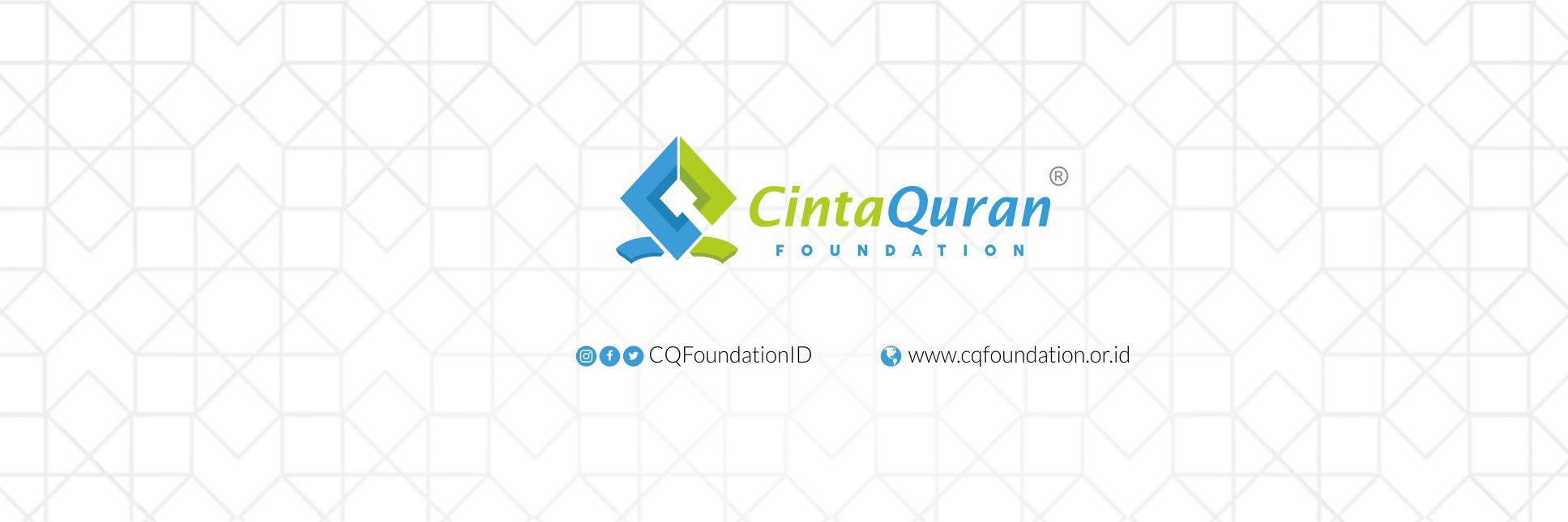 Cinta Quran Foundation banner