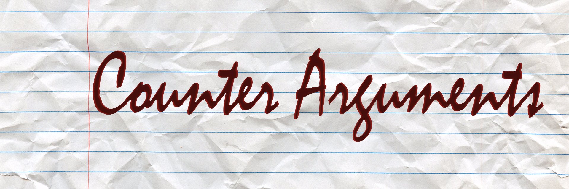 Counter Arguments banner