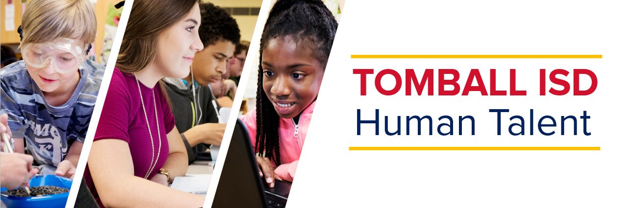 Tomball ISD Human Talent banner