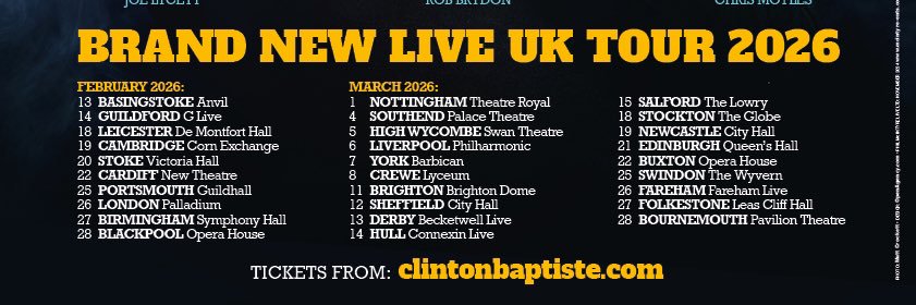 Clinton Baptiste banner