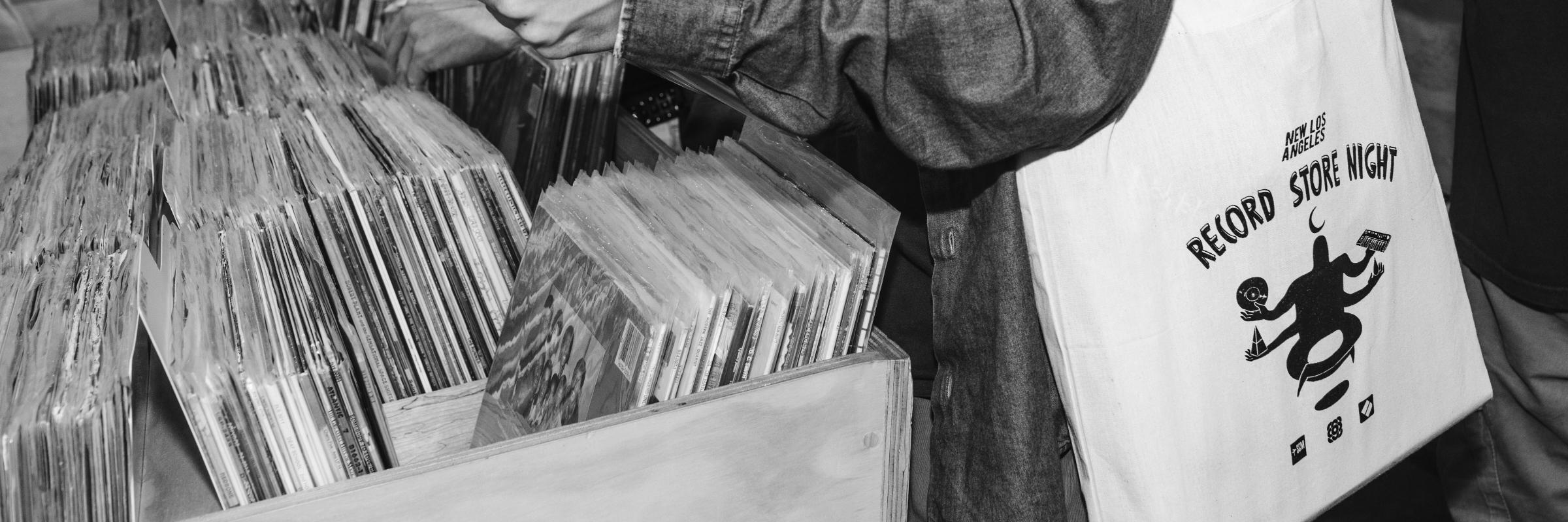 RECORD STORE NIGHT banner