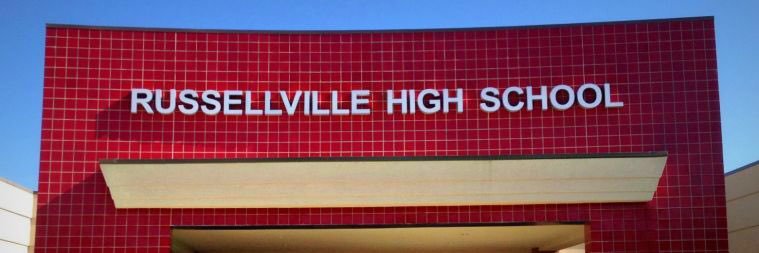 Russellville HS banner