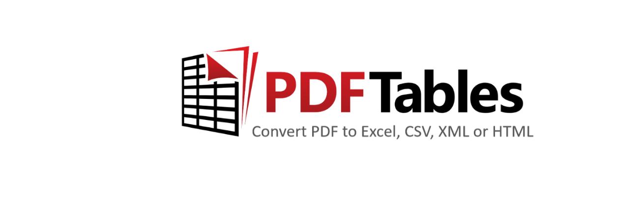 PDFTables banner
