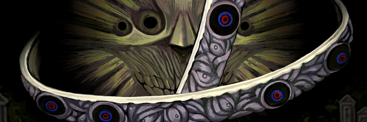 A simple fox with gas mask banner