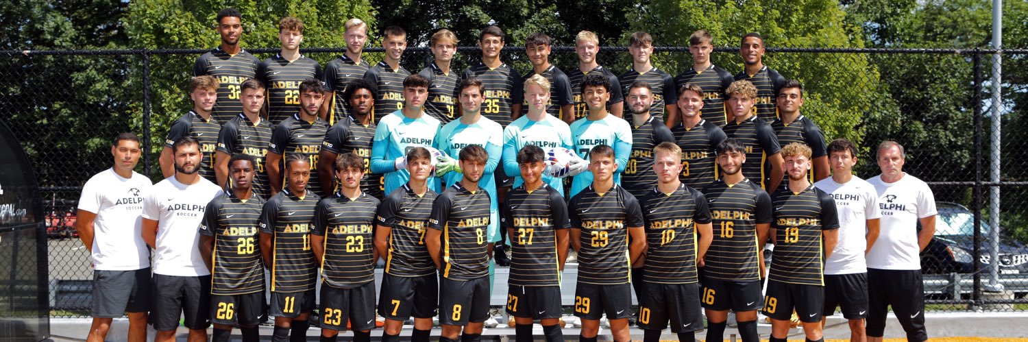 Adelphi Men's Soccer banner
