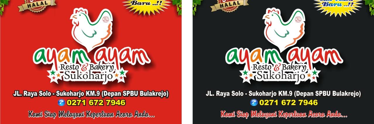 Ayam Resto sukoharjo banner