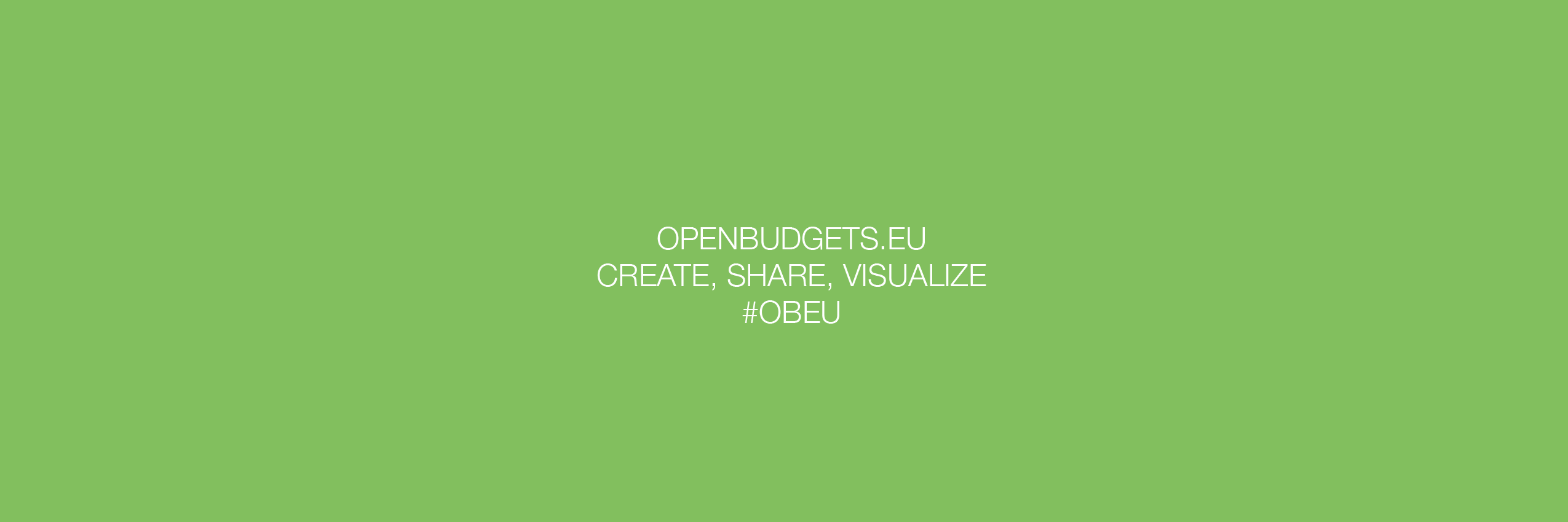 OpenBudgetsEU's profile banner image