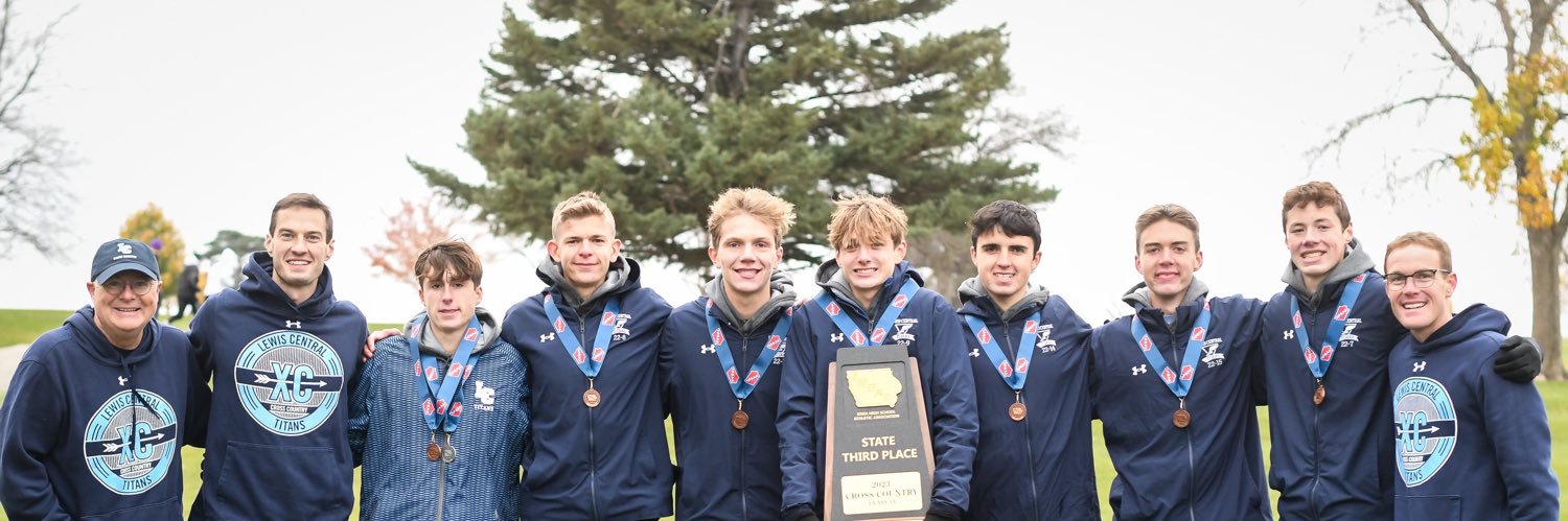 Lewis Central Boys XC banner