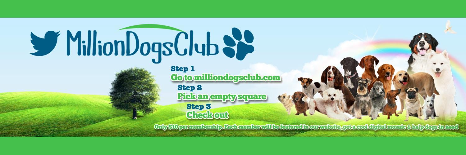 MillionDogsClub's profile banner image