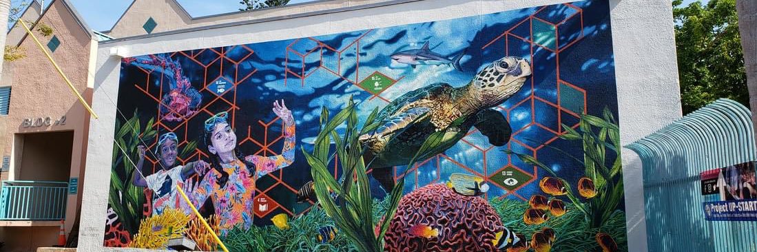 Miami Beach South Pointe Elementary School banner