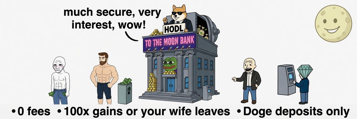 The Moon Bank banner