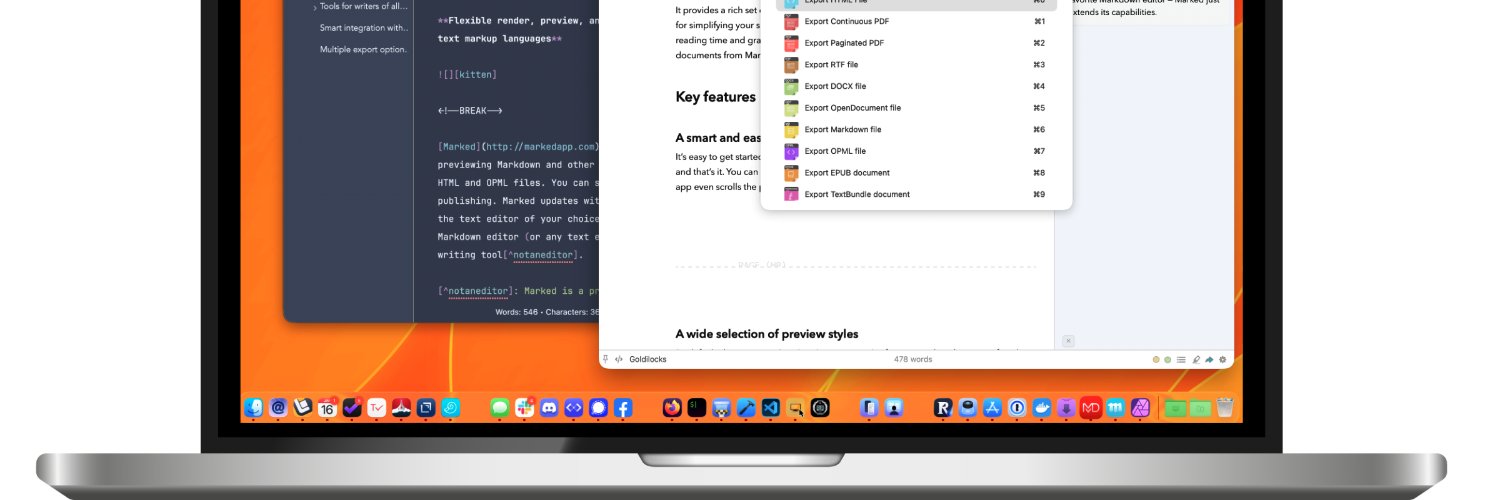 MarkedApp's profile banner image