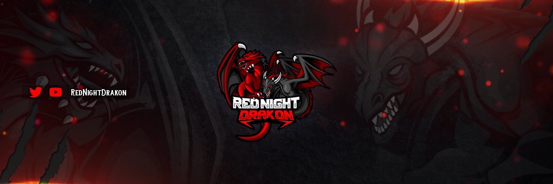 RedNightDrakon's profile banner image