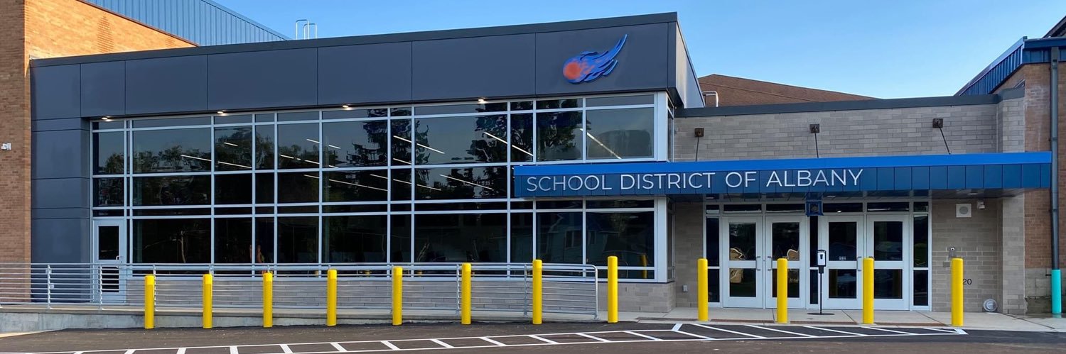 Albany School District banner