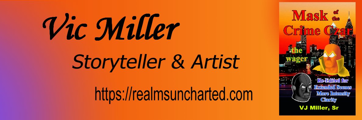 Vic Miller Sr. - Author banner