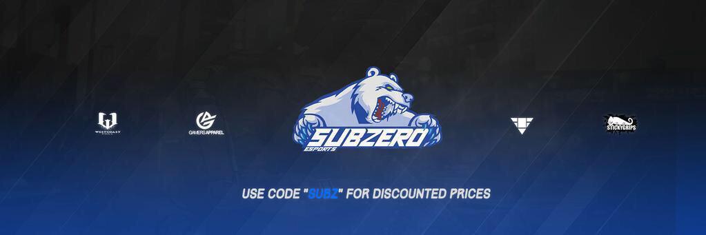 SubZero eSports banner