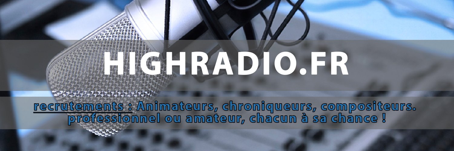 HighRadioFr's profile banner image