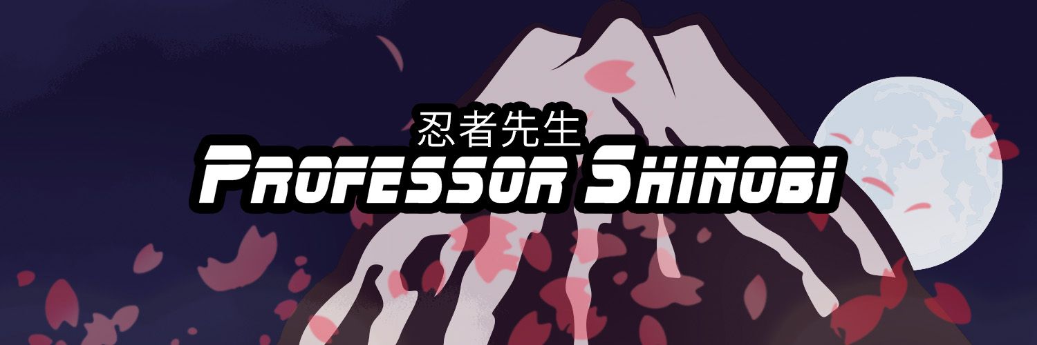 Professor Shinobi banner