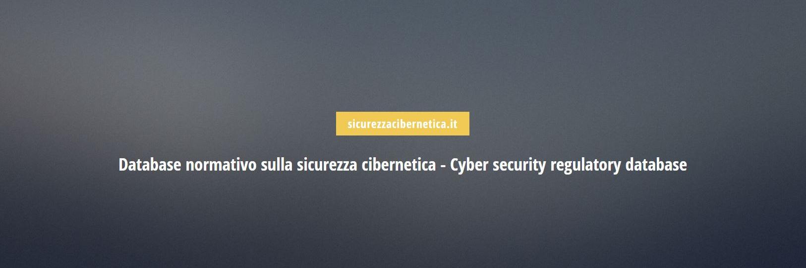 cybersicurezza's profile banner image